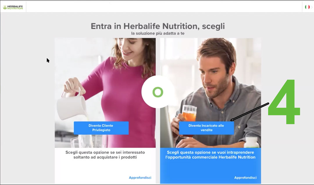 Diventa Incaricato alle vendite e usa i Prodotti Herbalife